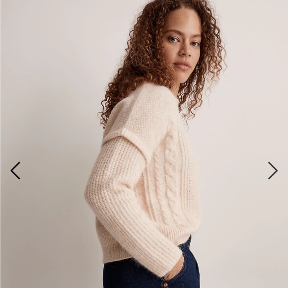 Madewell Cable Knit sweater - Picture 3 of 6